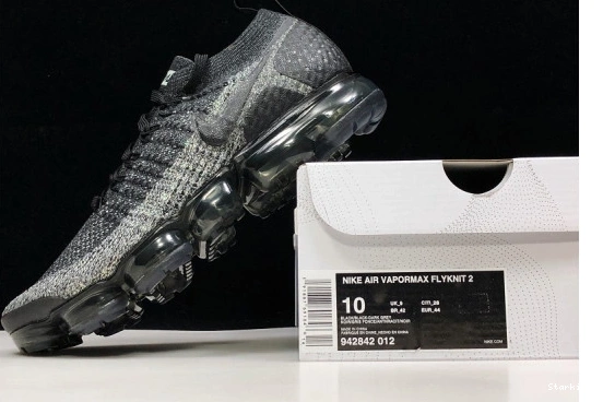 AIR GREY VAPORMAX 2 DARK 942842-012 BLACK 0805